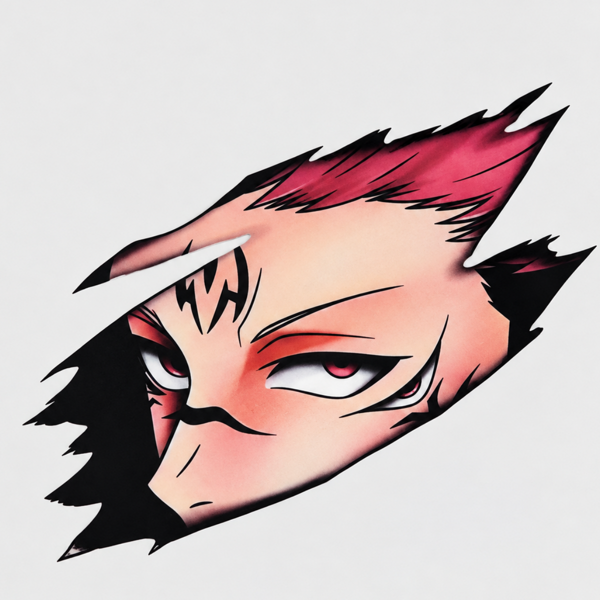 Jujutsu Kaisen - Sukuna Ryoumen Sticker (XL)
