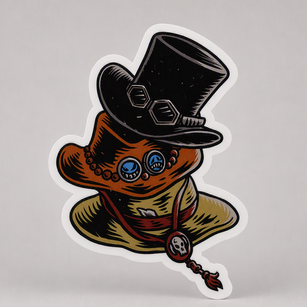 One Piece Brothers Ace Luffy Sabo Sticker (S)