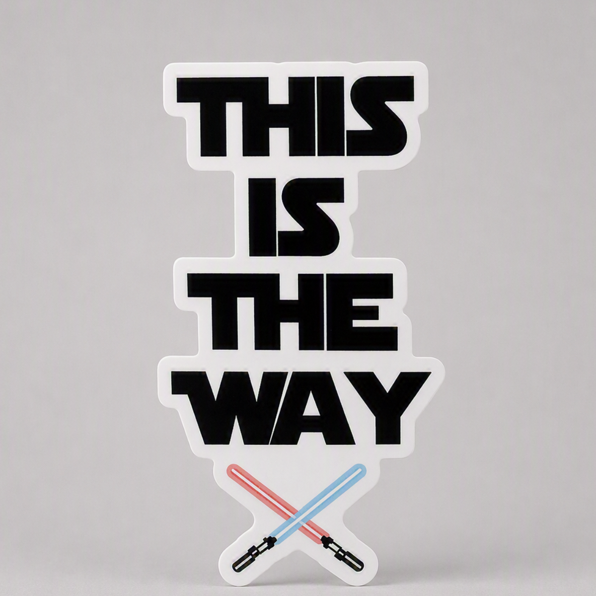 Star Wars The Mandalorian - This is the way Sticker (S)