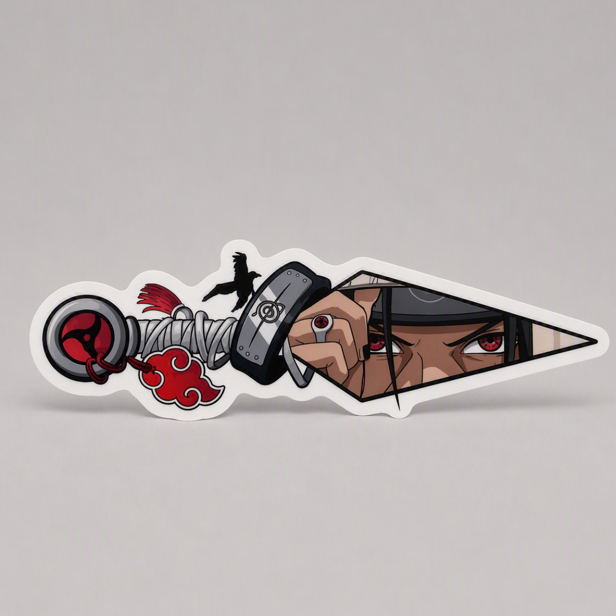 Naruto - Itachi Uchiha Kunai Sticker (XS)