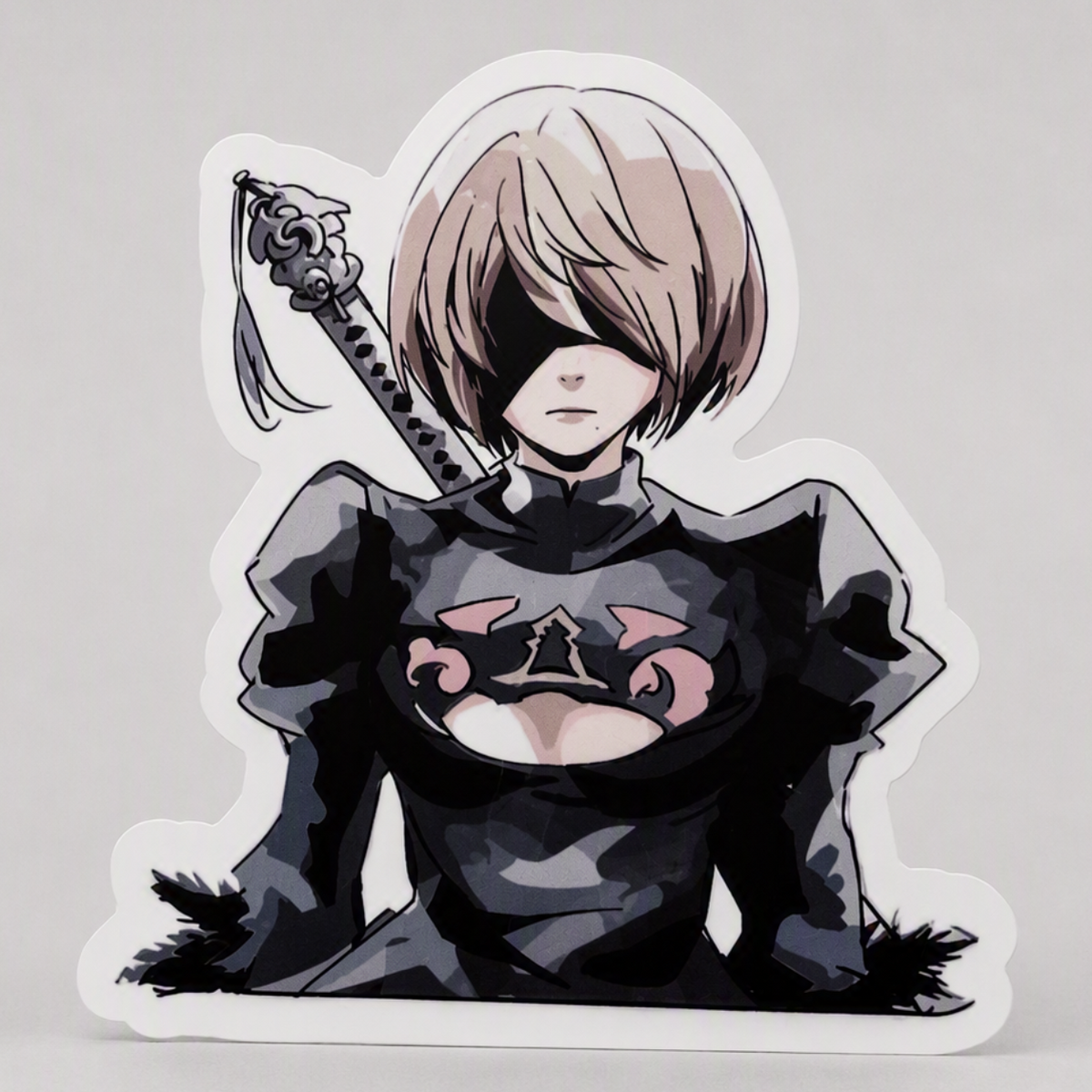 Nier Automata - 2B YoRHa No 2 Type B Sticker (L)