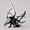 One Piece Zoro Multi Sword Style - Sticker (S)