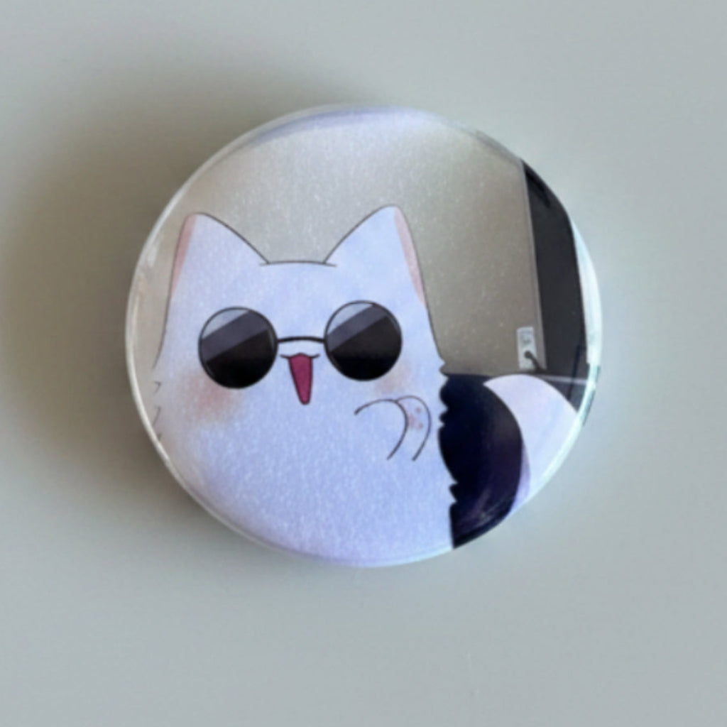 Jujutsu Kaisen Badge Gojou Satoru cat