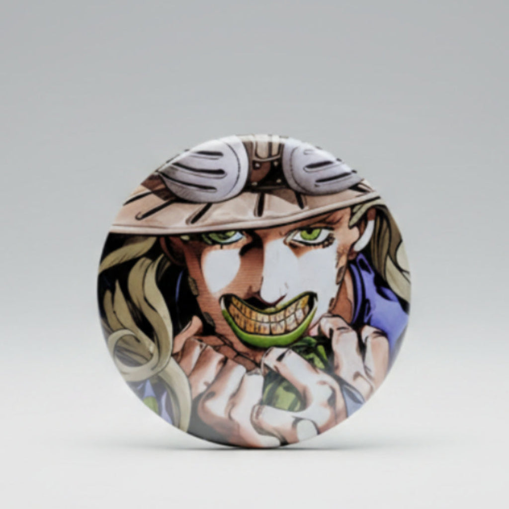 Jojo's Bizarre Adventure Badge Gyro Zeppeli