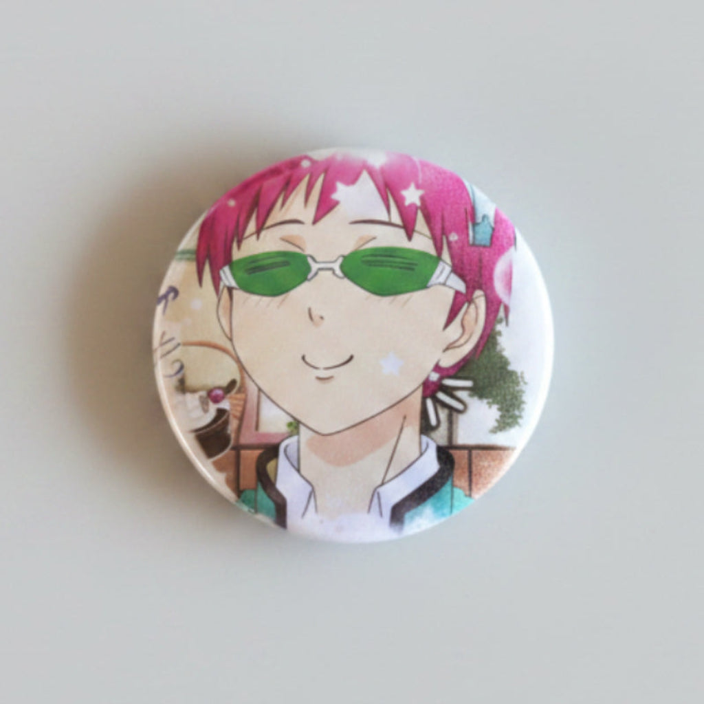 The Disastrous Life of Saiki K Badge Saiki Kusuo