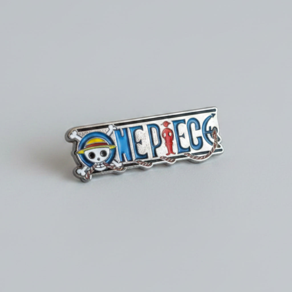 One Piece Enamel Pin One Piece logo