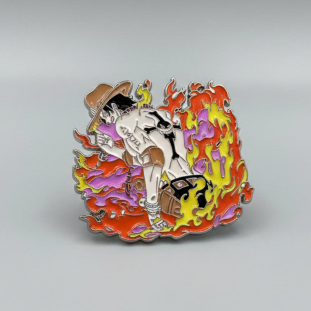 One Piece Enamel Pin Portgas D Ace, Fire Fist Ace