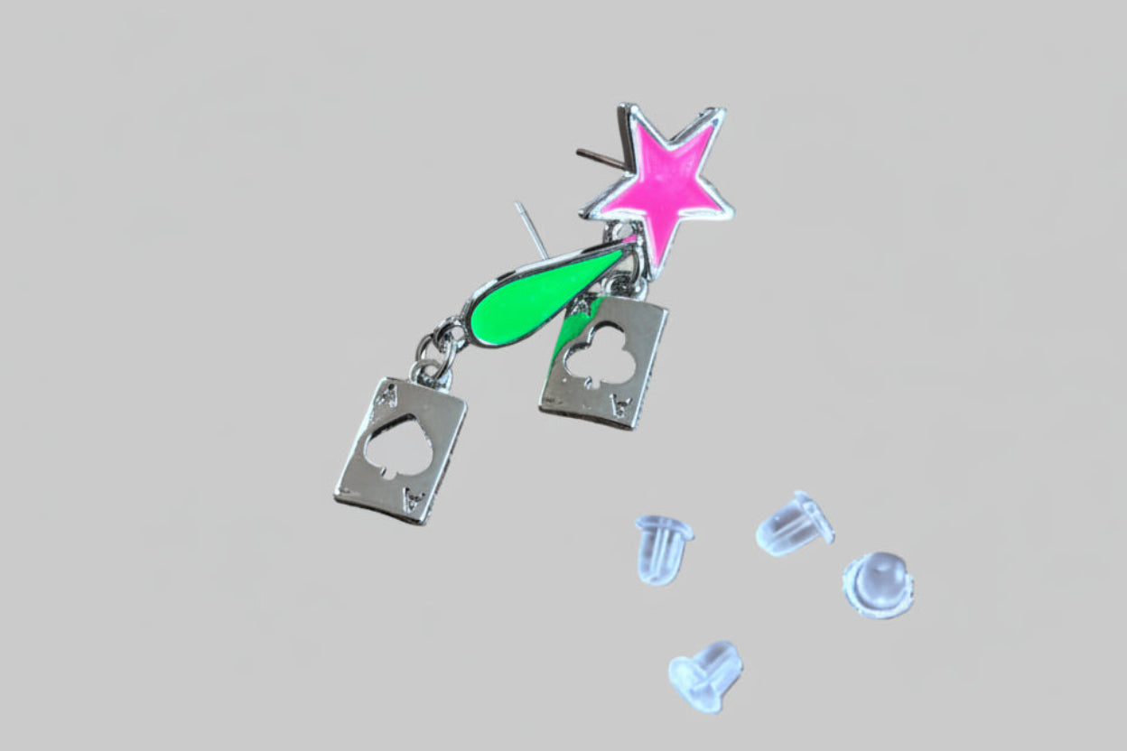 Hunter x Hunter Hisoka Morow earrings