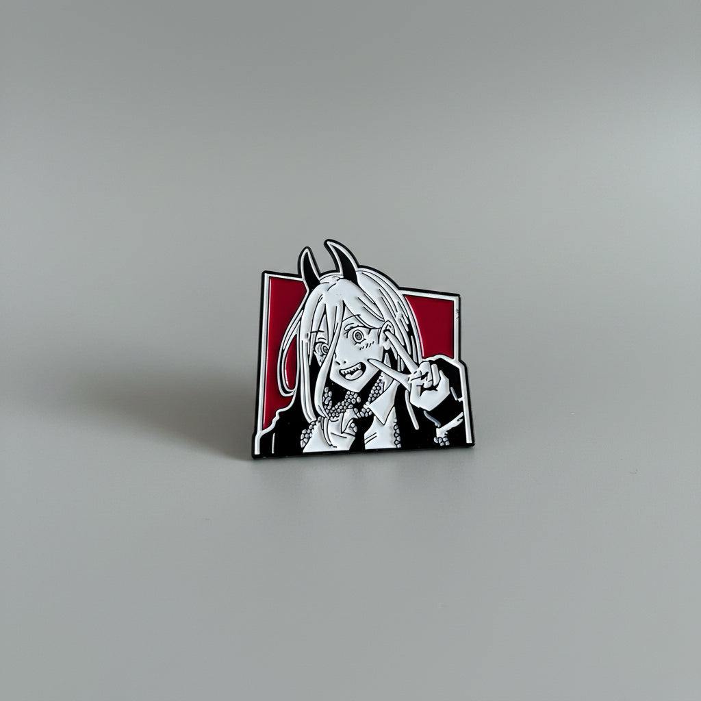 Chainsaw Man Enamel Pin Power Blood Devil