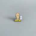 One Punch Man Enamel Pin Saitama OK
