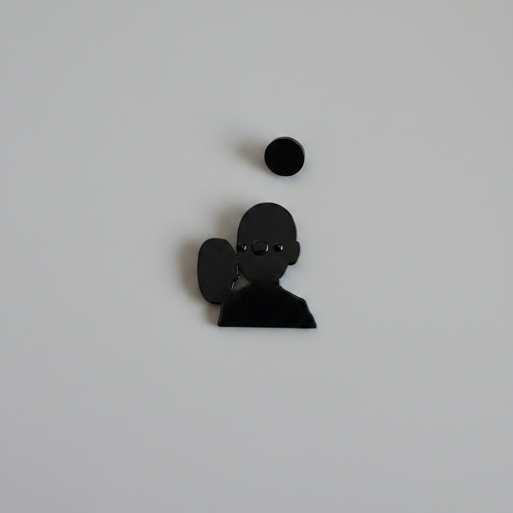 One Punch Man Enamel Pin Saitama OK