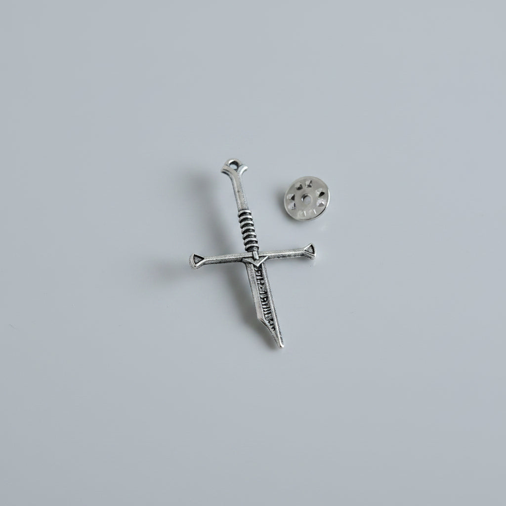 The Lord of the Rings Pin Elendil's Broken Sword Narsil Aragon's Sword