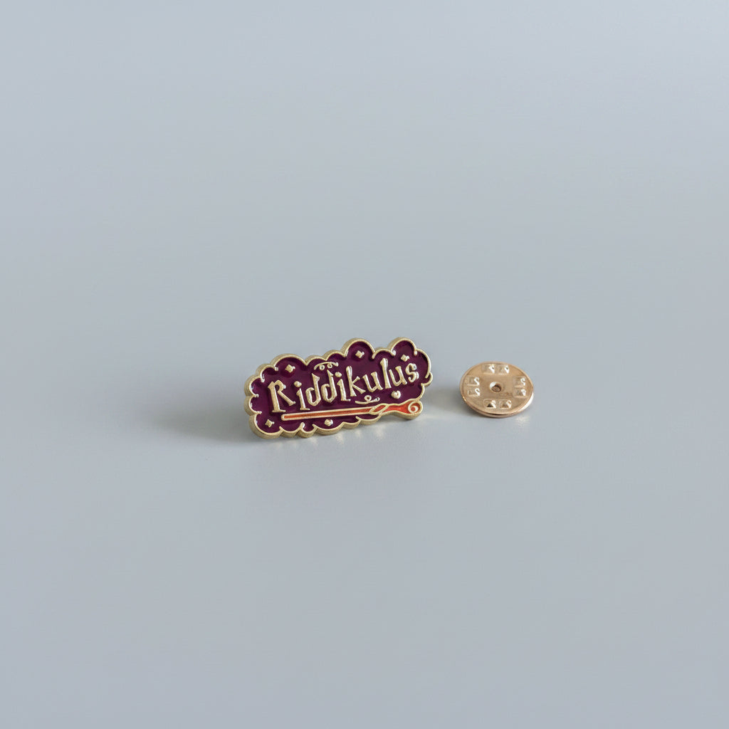 Harry Potter Enamel Pin Riddikulus Spell