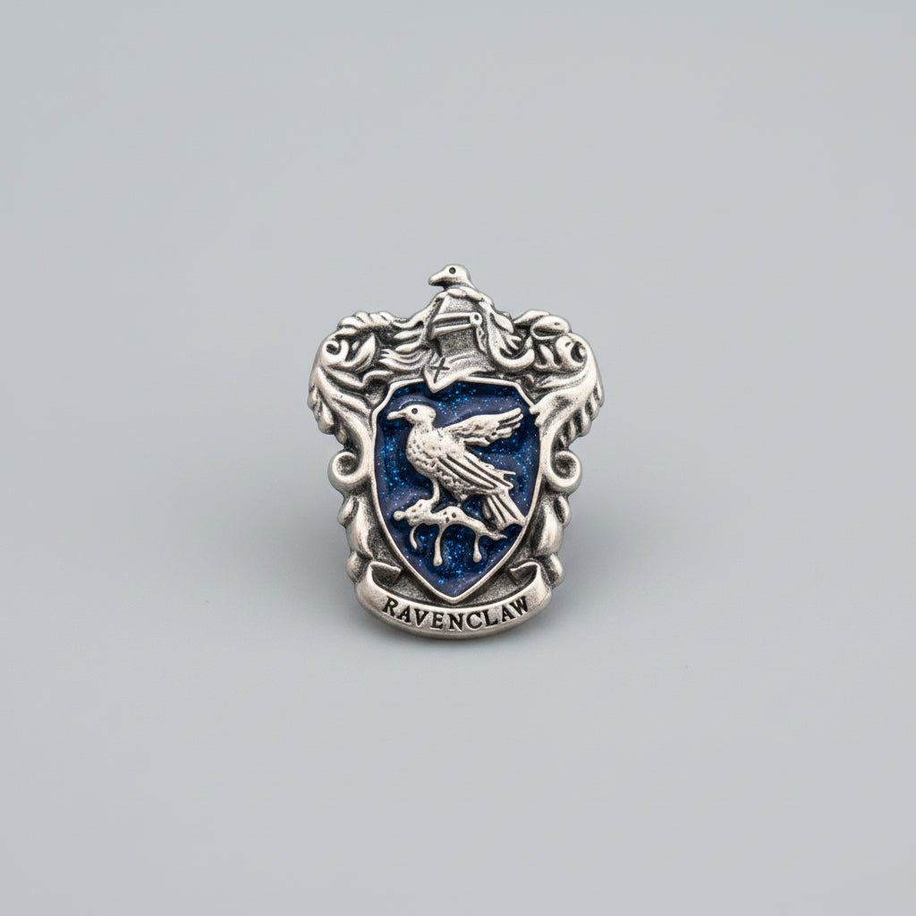 Harry Potter Metal Alloy Pin Hogwarts Crest Symbol