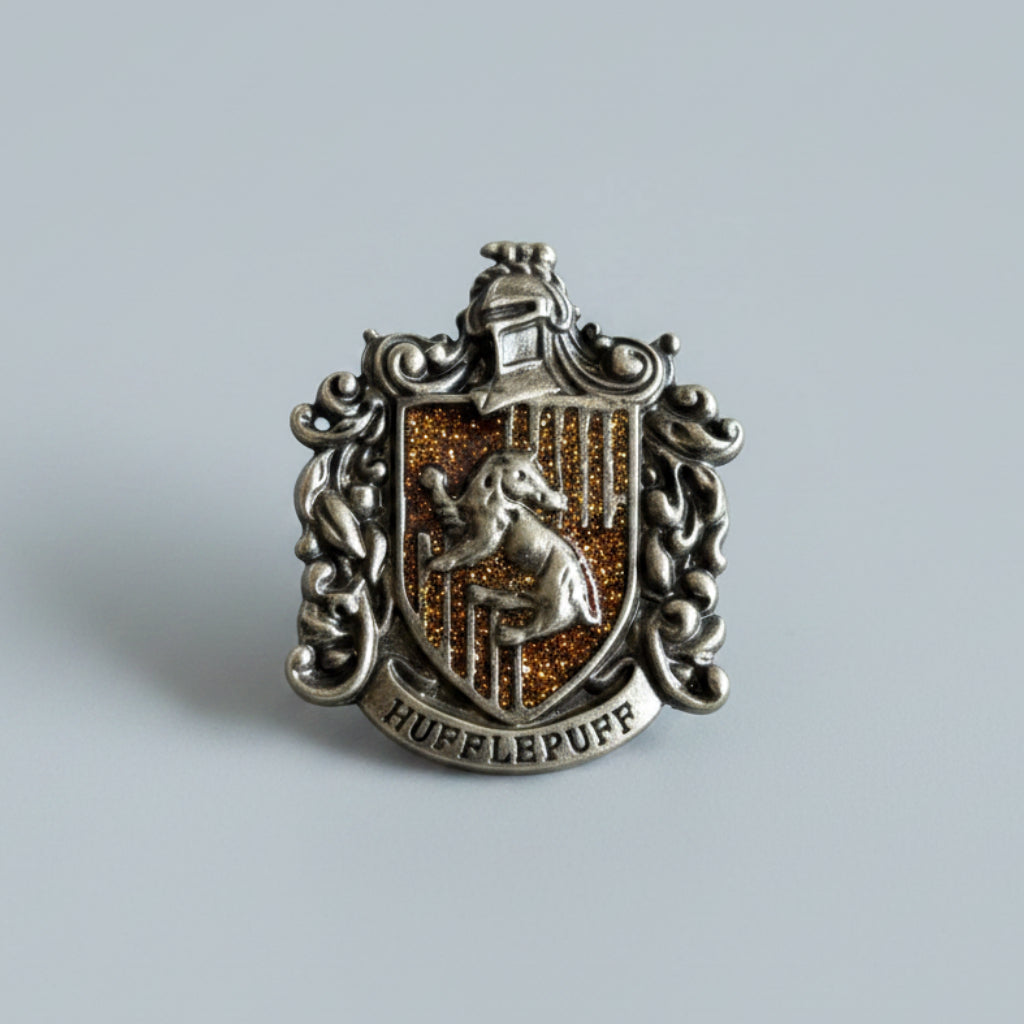 Harry Potter Metal Alloy Pin Hogwarts Crest Symbol