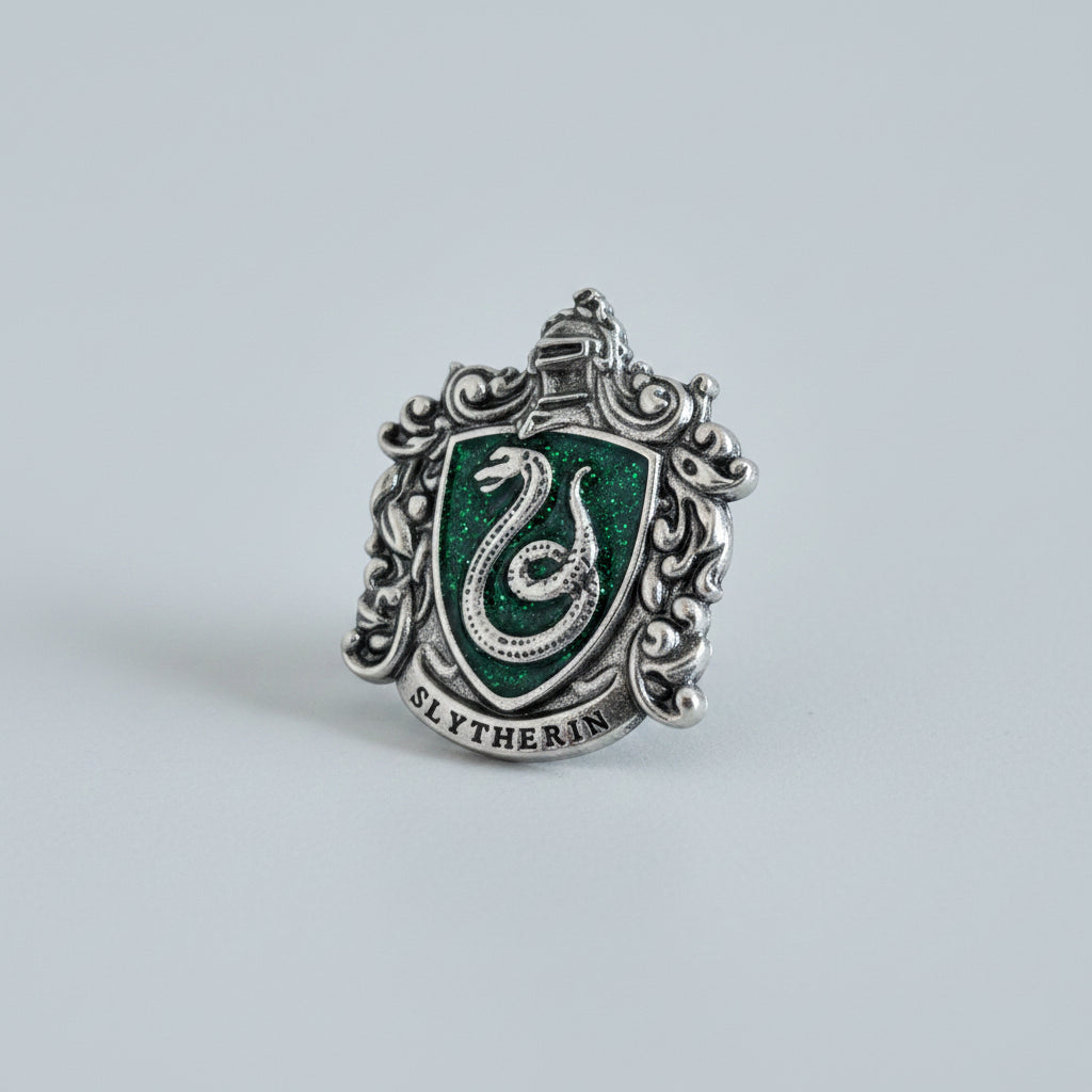 Harry Potter Metal Alloy Pin Hogwarts Crest Symbol